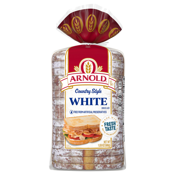 Arnold Country Style White Bread Sliced