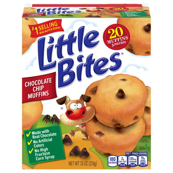 Entenmann's Little Bites Chocolate Chip Mini Muffins - 5 ct