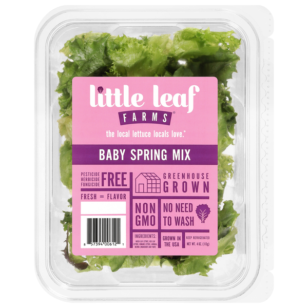 Little Leaf Farms Baby Spring Mix Blend