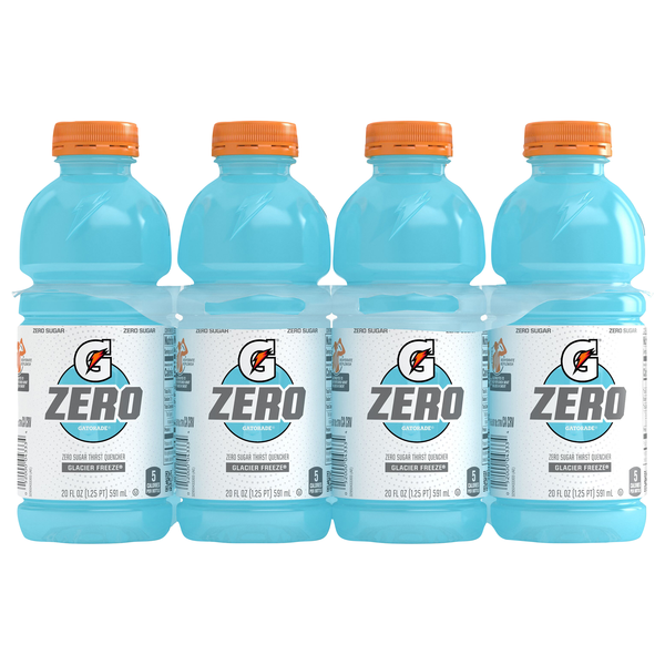 Gatorade Zero Sugar Glacier Freeze Thirst Quencher Sports Drink - 8 pk