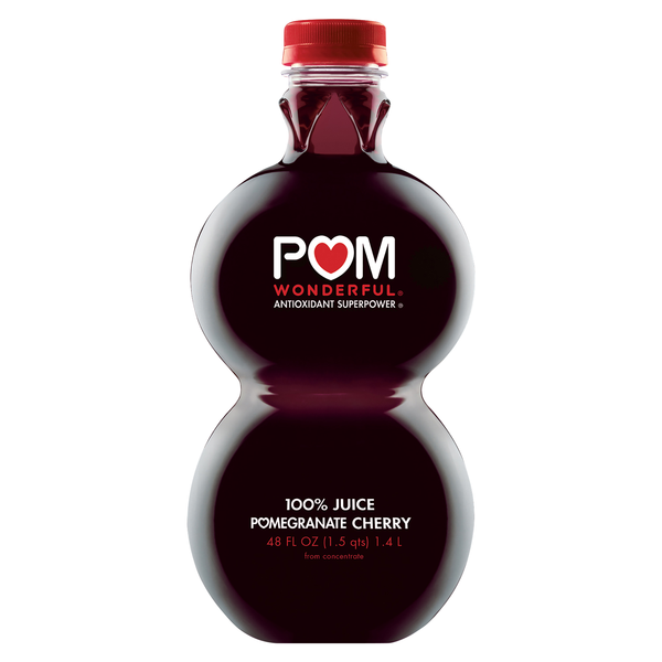 POM Wonderful 100% Pomegranate Cherry Juice Fresh