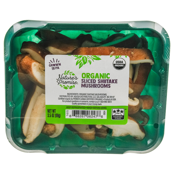 Nature's Promise Organic Sliced Shitake Mushrooms