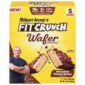 FITCRUNCH Chocolate Peanut Butter Wafer Protein Bars - 5 ct
