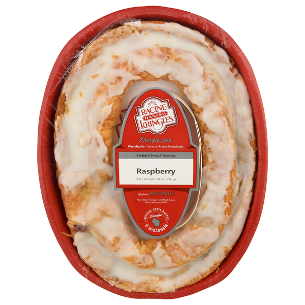 Racine Kringles Raspberry Danish