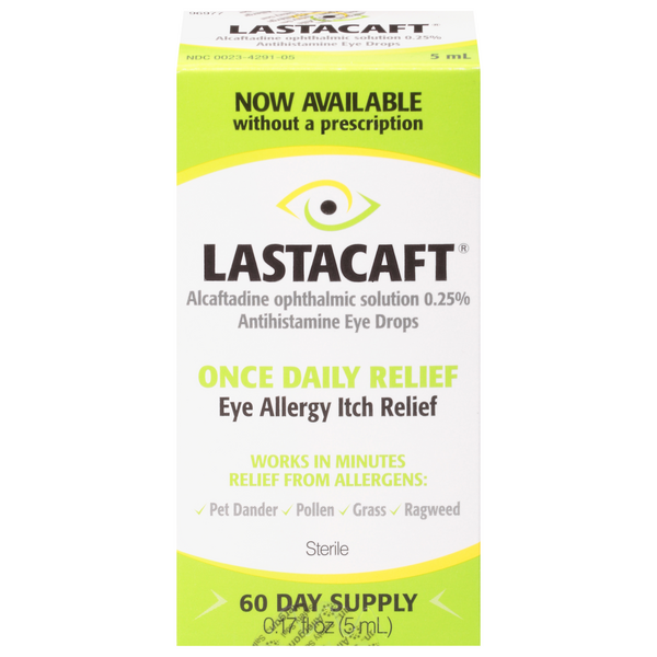 Save on Lastacaft Once Daily Eye Allergy Itch Relief Drops Order Online