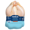 Food Lion Bone-In Skin-On Whole Young Chicken Fresh