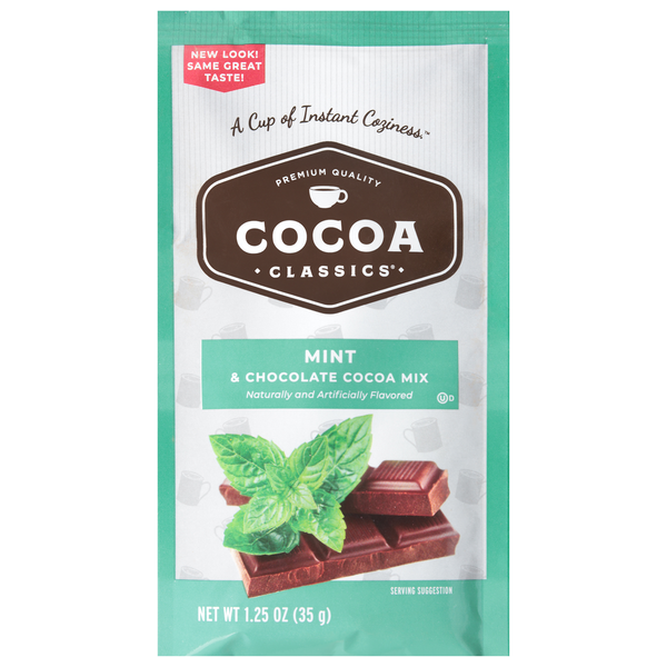 Cocoa Classics Mint & Chocolate Cocoa Mix Packet