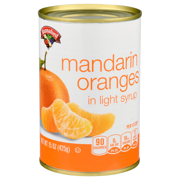 Hannaford Mandarin Oranges in Light Syrup