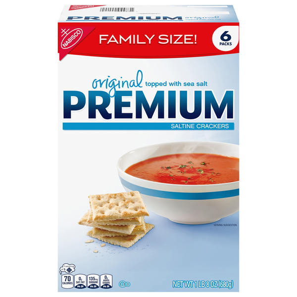 Nabisco Premium Original Saltine Crackers Family Size