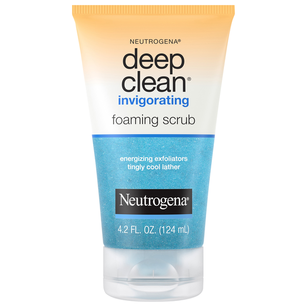 Neutrogena Deep Clean Invigorating Foaming Scrub