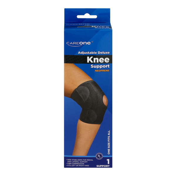 CareOne Adjustable Deluxe Knee Support Neoprene One Size