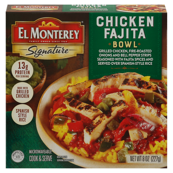 Save on El Monterey Signature Chicken Fajita Bowl Order Online Delivery