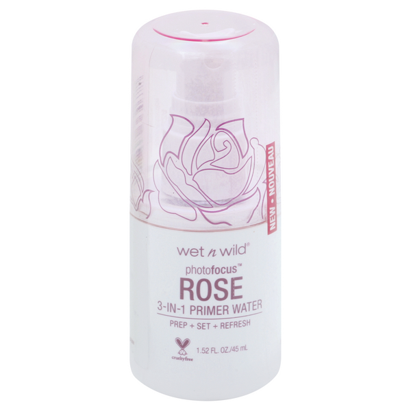 Wet n Wild Photo Focus Rose 3-In-1 Primer Water