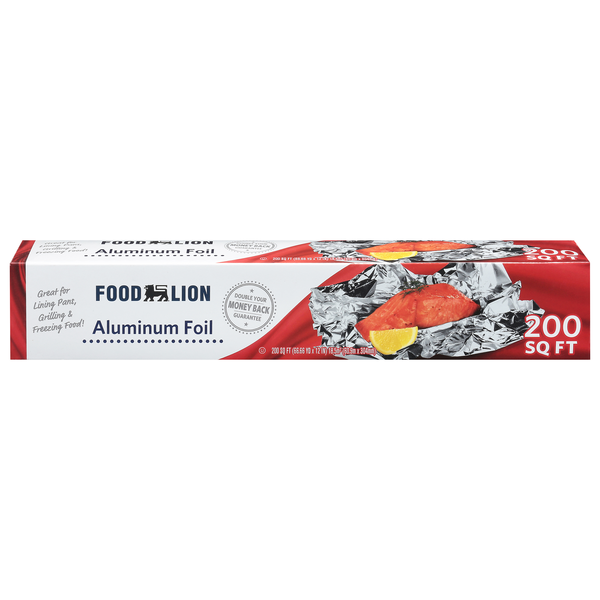 Food Lion Aluminum Foil Wrap