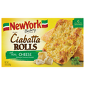 New York Bakery Cheese Ciabatta Rolls - 6 ct