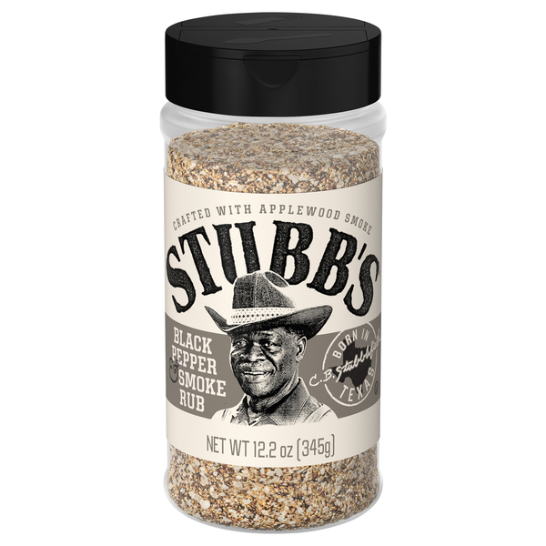 Stubb's Black Pepper & Smoke Rub