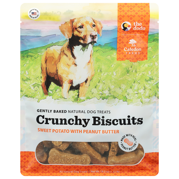 Caledon Farms The Dodo Sweet Potato Crunchy Dog Biscuits