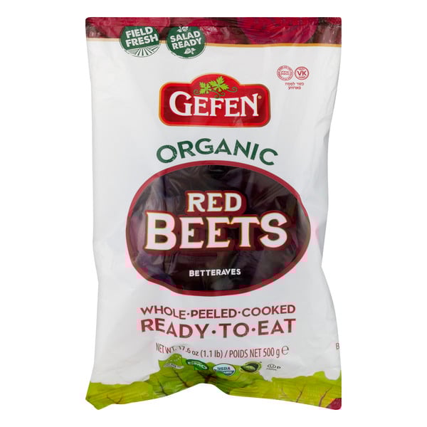 Gefen Organic Ready-To-Eat Beets Red