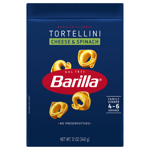 Barilla Cheese & Spinach Tortellini Pasta