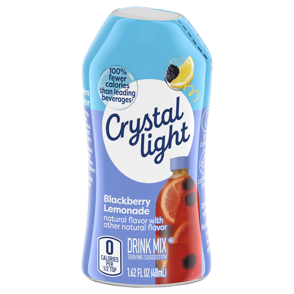 Crystal Light Liquid Water Enhancer Drink Mix Blackberry Lemonade