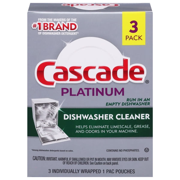 Cascade Platinum Dishwasher Cleanser