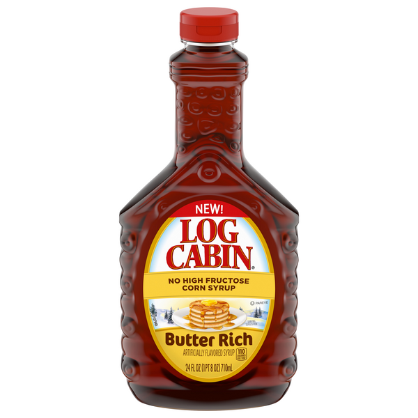 Log Cabin Butter Rich Pancake Syrup