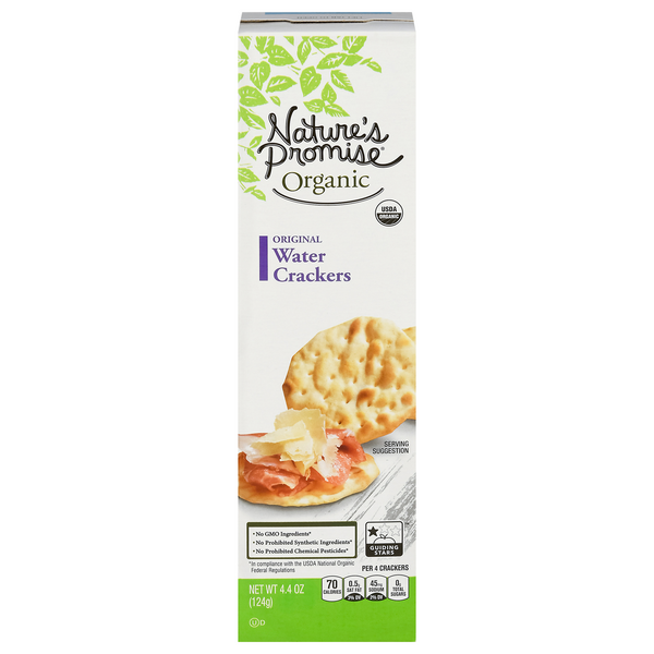 Nature's Promise Organic Original Water Crackers
