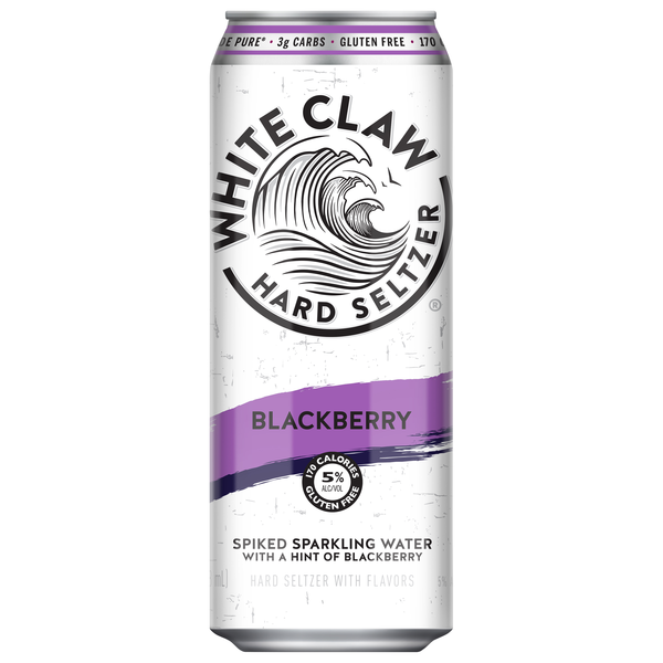 White Claw Blackberry Hard Seltzer