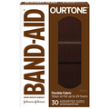 Band-Aid Bandages Ourtone Flexible Fabric Assorted Sizes BR65