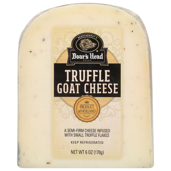Boar's Head Imported Truffle Goat Cheese Block