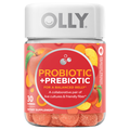 OLLY Peachy Peach Probiotic + Prebiotic Gummies