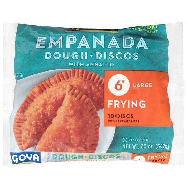 Goya Pastry Dough (Discos) Empanada Yellow Frozen - 10 ct