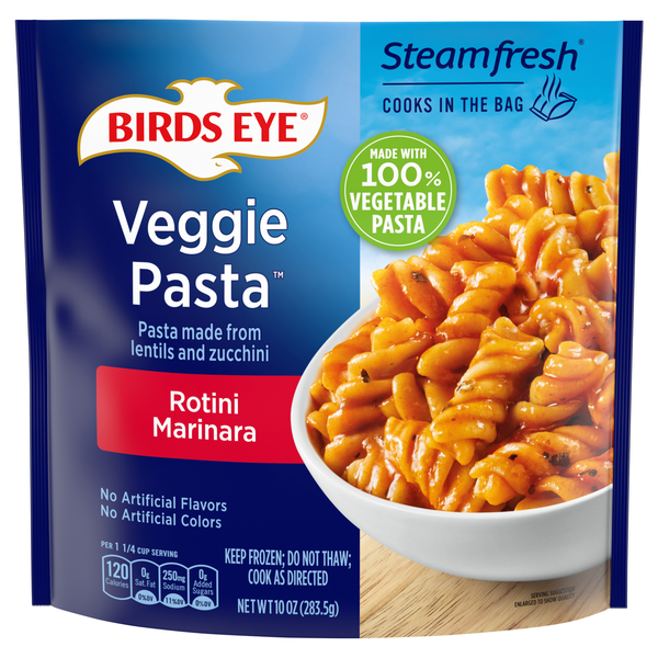 Birds Eye Steamfresh Veggie Pasta Rotini Marinara Frozen