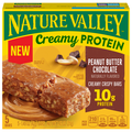 Nature Valley Peanut Butter Chocolate Creamy Crispy Protein Bars - 5 ct