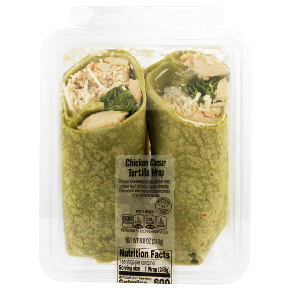 Stop & Shop Chicken Caesar Tortilla Wrap