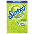 Sunkist Singles to Go Drink Mix Lemon Lime Zero Sugar - 6 ct