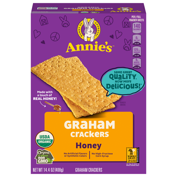 Annie's Organic Honey Graham Crackers