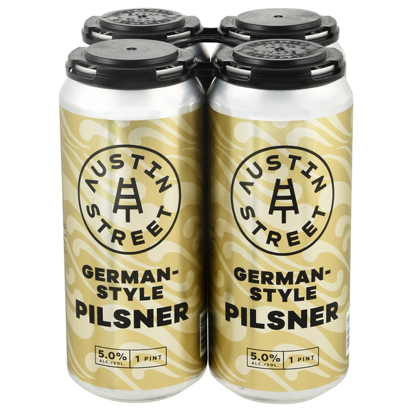 Austin Street German-Style Pilsner Beer - 4 pk