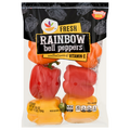 Giant Rainbow Bell Peppers