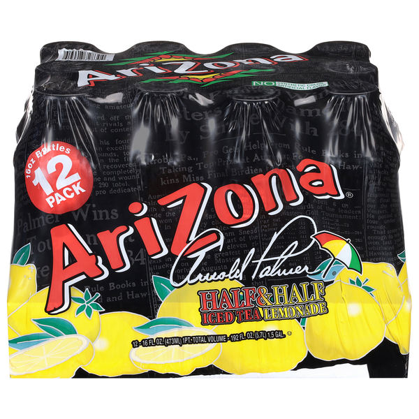 AriZona Arnold Palmer Lite Half & Half Iced Tea Lemonade - 12 pk