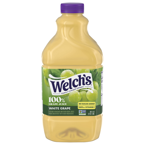 Welch's 100% White Grape Juice No Sugar Added