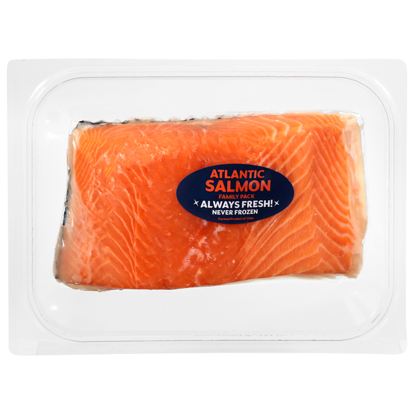 Food Lion Atlantic Salmon Family Pack Fresh