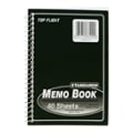 Top Flight Memo Book Side Wire Assorted Colors 4 X 6 Inch - 40 Sheets