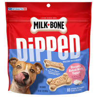 Milk-Bone Dipped Vanilla Yogurt Coated Biscuits Dog Treats