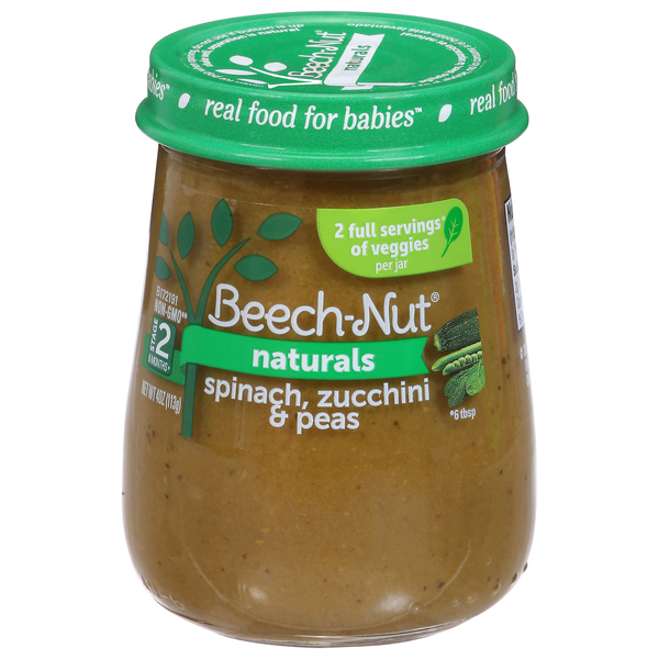 Save on Beech-Nut Naturals Stage 2 Baby Food Spinach Zucchini & Peas