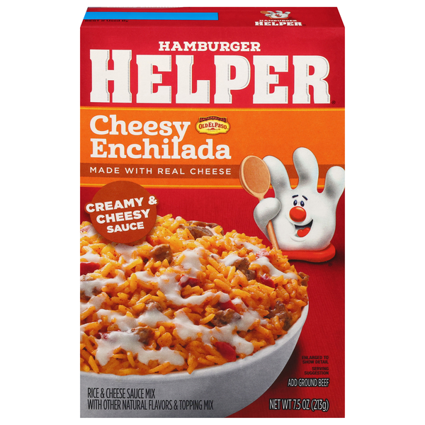 Hamburger Helper Cheesy Enchilada