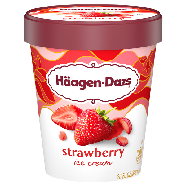 Haagen-Dazs Strawberry Ice Cream