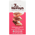 7th Heaven Dairy Free Vegan Hazelnut Cream Oatmilk Chocolate Candy Bar
