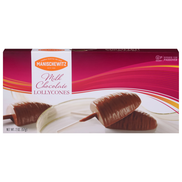 Manischewitz Milk Chocolate Lollipops Kosher For Passover