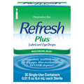 Refresh Plus Moisturizing Relief Lubricant Eye Drops